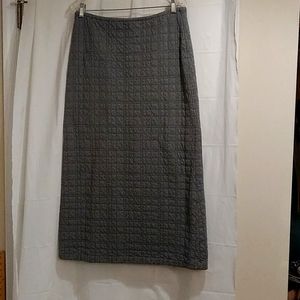 DKNY Natural Pure Quilted A-line Skirt